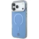 Dėklas Mercedes iPhone 18 Pro Max / 17 Pro Max Double Layer MagSafe, mėlynas