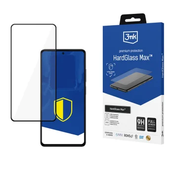 Grūdintas apsauginis stiklas 3mk HardGlass Max telefonui Google Pixel 8 5G, juodas