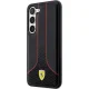 Ferrari Perforated 296 P dėklas Samsung Galaxy S23+ juodas