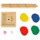 Medinis edukacinis žaislas Rutuliukų trasa Medis Montessori