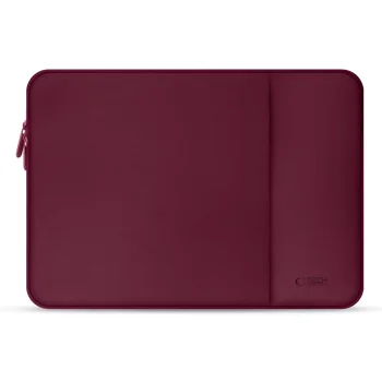 Tech-Protect Neoprene 14 colių nešiojamojo kompiuterio dėklas, bordo