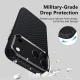 Tech-Protect Ion Carbon MagSafe Phone Case Cover iPhone 17 Pro - black and silver
