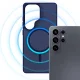 3mk Smoke MagCase dėklas telefonui Samsung Galaxy S26 Ultra, mėlynas