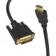 DVI-HDMI laidas Maclean MCTV-717, v1.4, 1080p, 2m, juodas
