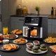 Karšto oro gruzdintuvė Berdsen BD-655 6.5L 1700W, juoda