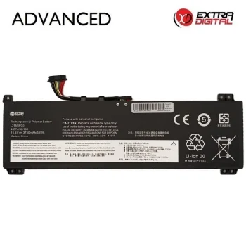Laptop Battery Lenovo L21M4PC0, 3750mAh, 15.4V, Extra Digital
