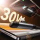 Joyroom S-A56 EnjoyX kampinis USB-C - Lightning laidas 30W 1.2m, juodas
