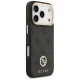 Guess 4G Strass Logo & Big Strap MagSafe dėklas iPhone 17 Pro telefonui, juodas