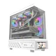 Darkflash DS950V kompiuterio korpusas su 6\" IPS ekranu ir 6 ventiliatoriais, baltas