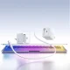 Joyroom JR-TCL06 GaN įkroviklis 67W su įtraukiamu USB-C laidu, baltas