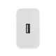 Sieninis įkroviklis Oppo VCBAOBEH 100W USB-A su USB-A–USB-C laidu, baltas
