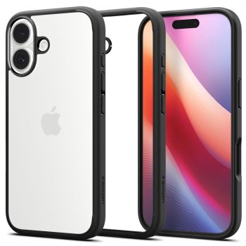 Dėklas Spigen Ultra Hybrid skirtas iPhone 17, juodas