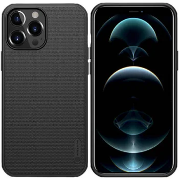 Nillkin Super Frosted Shield Pro dėklas Apple iPhone 14 Pro Max, juodas