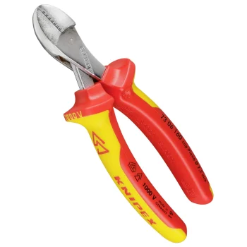 Kompaktiškos šoninio kirpimo replės KNIPEX X-Cut 73 06 160, 160 mm