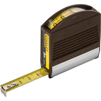 Matavimo juosta Stanley Panoramic 1-32-125, 3 m x 12.7 mm, juoda / geltona