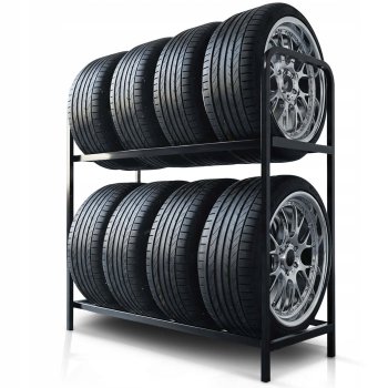 Humberg HM-386 metalinė lentyna 8 padangoms