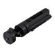 Table Tripod Selfie Stick for Phones Gopro + Phone Holder, Black