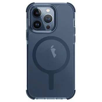 Uniq Combat iPhone 15 Pro Max 6.7\" Magclick Charging case dark blue/smoke blue
