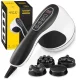 4Fizjo 1119 Body Shaping Handheld Anti-Cellulite Massager, White