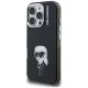Karl Lagerfeld IML Aquarelle Karl & Logo MagSafe dėklas iPhone 16 Pro Max, juodas