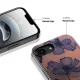 Dėklas Tech-Protect Lamano MagSafe telefonui iPhone 16e / 17e, rudas / violetinis