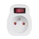 Maclean MCE13 Plug-in Socket Adapter with Switch, 3500W