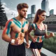 Kinesiology Tape, 5 cm x 5 m, Blue