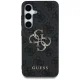 Guess Big 4G Logo Classic Logo dėklas Samsung Galaxy S25, juodas