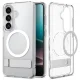 Spigen Ultra Hybrid S Mag MagSafe Case for Samsung Galaxy S26+ - Clear / White