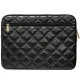 Guess Quilted 4G dėklas nešiojamam kompiuteriui iki 16\", juodas