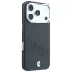 BMW Sign Inclined Deboss Letters MagSafe dėklas telefonui iPhone 17 Pro / 18 Pro, pilkas
