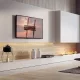 TV ir monitoriaus sieninis laikiklis Maclean MC-748A, 32-70\", 45 kg, juodas