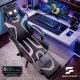 Ergonominė žaidimų kėdė su pakoju Sofotel Specter 145507, juoda