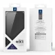 Dux Ducis Skin X Pro iPhone 17 Air atverčiamasis dėklas su MagSafe, juodas
