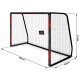 Neo-Sport futbolo vartai 300 x 200 x 120 cm NS-473, juodi/raudoni