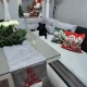 Ruhhy 24728 Christmas Decorative Cushion Cover 40x40 cm, Nutcracker