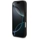 Mercedes dėklas iPhone 17 Pro telefonui Leather The Move MagSafe, juodas