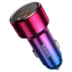 Baseus Magic Series PPS Car Charger with Digital Display USB Quick Charge 3.0 / USB Type C PD QC4+ 45W 6A, Red