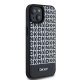 DKNY dėklas iPhone 15 / 14 / 13 su MagSafe, juodas