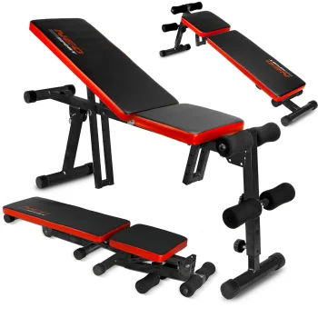 Reguliuojamas sulankstomas sporto suolelis Neo-Sport NS-03