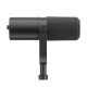 Dinaminis studijinis mikrofonas BOYA CastMic P60D, USB/XLR, juodas