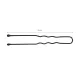 Metaliniai plaukų smeigtukai E-65, 300 vnt., 5 cm, juodi