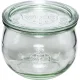 Weck tulpės formos stikliniai stiklainiai 580 ml, 6 vnt.