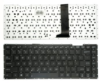 Klaviatūra Asus A450V, X450VB, X450C nešiojamiems kompiuteriams, juoda
