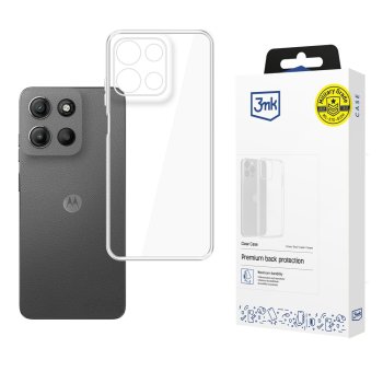 3Mk Protection Clear Case for Motorola Moto G15 / G15 Power Transparent