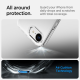 Spigen Ultra Hybrid dėklas, skirtas iPhone 16e / 17e, skaidrus