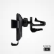 Sbs TESUPWIR10CLIPSTG Car Phone Holder with 10W Wireless Charger, Black