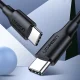 Ugreen US286 USB-C į USB-C laidas PD QC 3A 2m juodas