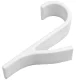 2 Pcs Bathroom Radiator Hook Tower Hanger