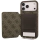 Guess 4G crossbody case for iPhone 18 Pro / 17 Pro, brown